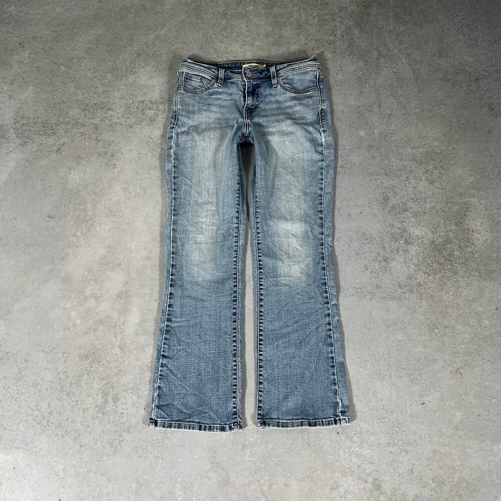 Curvy Bootcut Low Rise Levi’s 529 Women’s Western Flare Denim Jeans Size: 6